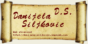 Danijela Šiljković vizit kartica